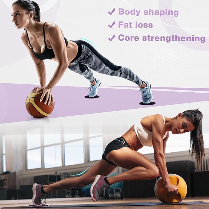 Set of 6 Style Pilates Home Equipment Set Pilates Essential Kit Workout Accessories 14 Magic Circle Mini Exercise Ball Yoga Strap Silicone Tension Strip Tension Band Sliding Plate