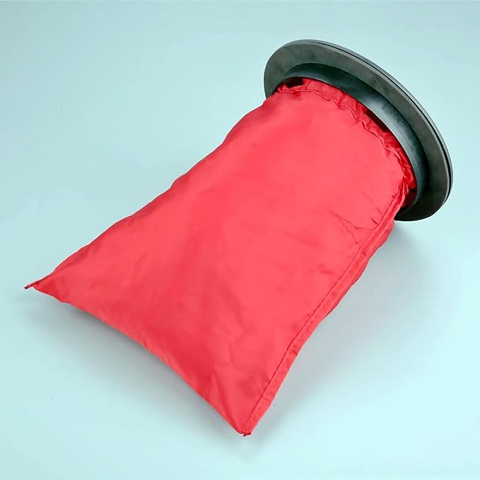 6/8/9 Inch Round Hatch Cover Deck Plate ABS Accessories Hatch Cover with Red Waterproof Bag for Kayak Boat Fishing Rigging