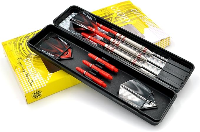 CUESOUL Professional Tungsten Steel Tip Dart Set 85% Tungsten 22g/24g/26g-Glory Series