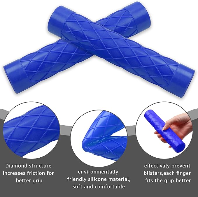 2-Pack Kayak Paddle Grips No Slip Oar Grip for Take-Apart Paddles, Blister Prevention Kayaking Accessories (Diameter of 30mm/1.18 inches)