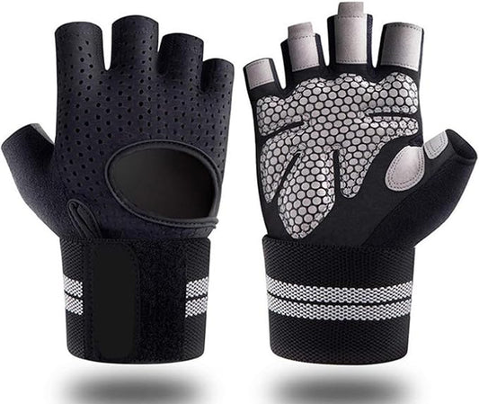 Workout Gloves for Men and Women, Breathable Exercise Gloves for Weight Lifting, Cycling, Gym, Training, Fitness