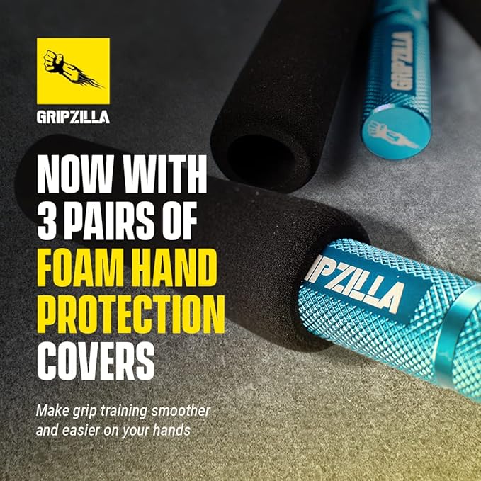 GRIPZILLA Grip Strength Trainer 50-300lb, Hand Gripper Strengthener Workout Kit,Metal No Slip Heavy Duty Hand Strengthening Device, Forearm Exerciser and Wrist Strengthener
