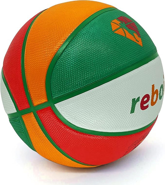 Premium Rubber/Leather Basketball - Kids & Youth, Size 3/4/5/6/7