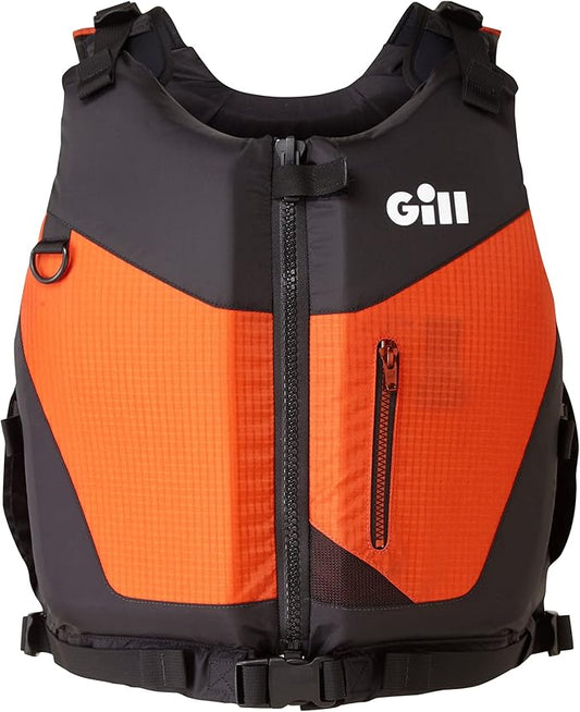 Gill US Coast Guard Approved Front Zip Personal Flotation Device PFD - Ideal for use with All Watersports Sailing, Paddle Sports, Paddleboard, Kayaking & Canoeing