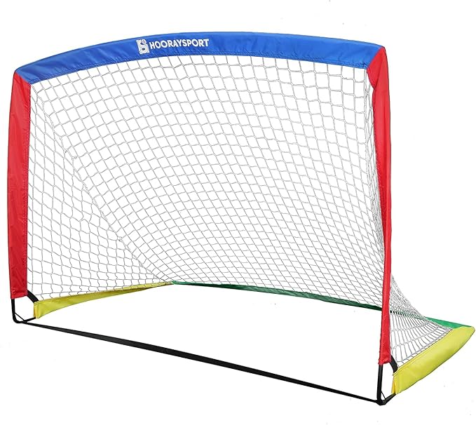 Soccer Goal, Portable Soccer Goals for Backyard, Pop Up Soccer Goal, Soccer Net for Indoor or Outdoor Practice and Training