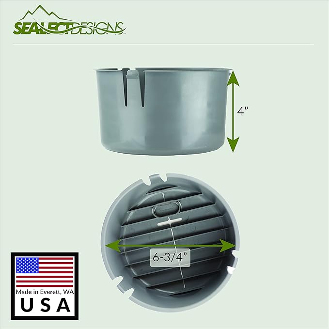 Hatch Bucket Container for Lifetime Kayaks by Sea-Lect Designs