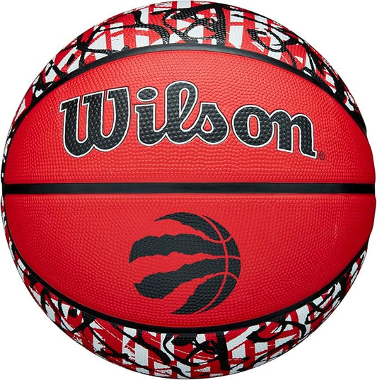 WILSON NBA Team Graffiti Basketballs - Size 7-29.5"