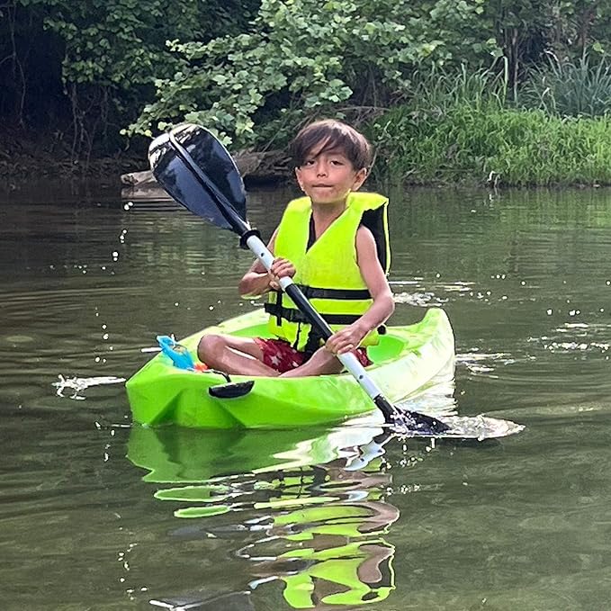 Kids Kayak Paddle for River Tubing and Water Adventures | Double-Sided Oars Ideal for Young Paddlers or on River Runs, Lakes, and Streams | Lightweight, Easy-to-Use