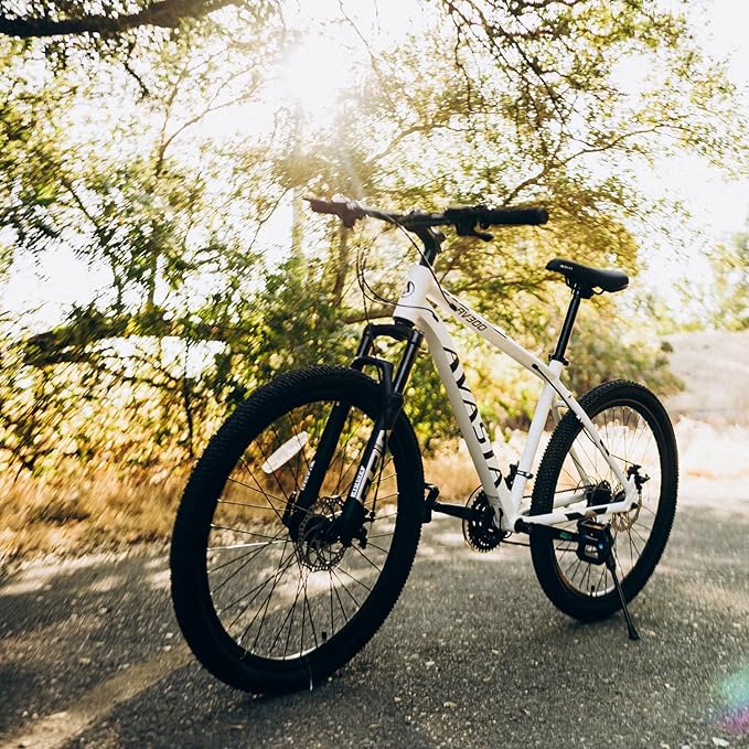 AVASTA AV300 26 27.5 inch Mountain Bike with 21-Speed，Aluminum Frame, Dual Disc Brake, Comfortable Saddle,Multiple Colors