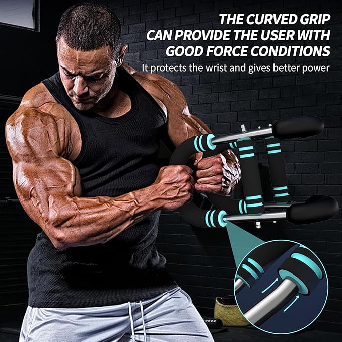 Twister Arm Trainer,Adjustable Chest Workout Equipment, Arm Shoulder Chest Trainer for Men,Chest arm Exerciser, Portable Chest Clip Muscle(U60-100lbs kit)