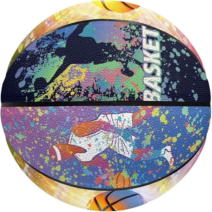Personalized Basketball Leather Basketball Custom Basketball with Your Personalized Pictures Text Sports Equipment