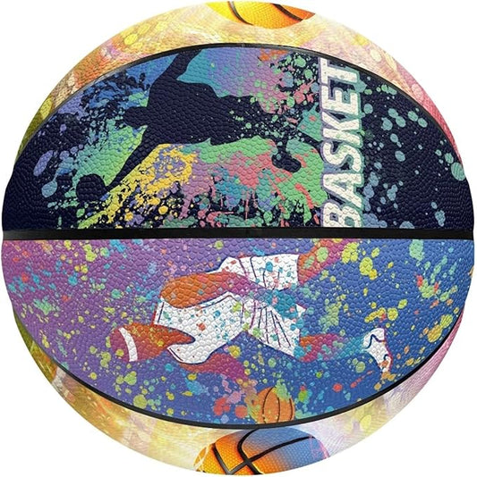 Personalized Basketball Leather Basketball Custom Basketball with Your Personalized Pictures Text Sports Equipment