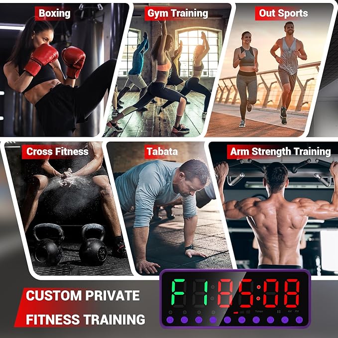 Digital Interval Timer Workout Timer
