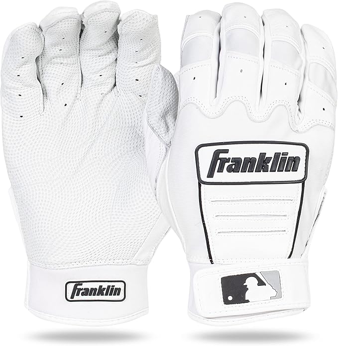 Franklin Sports MLB Baseball Batting Gloves - CFX Pro Adult + Youth - Baseball + Softball - Multiple Sizes + Colors