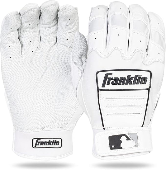 Franklin Sports MLB Baseball Batting Gloves - CFX Pro Adult + Youth - Baseball + Softball - Multiple Sizes + Colors