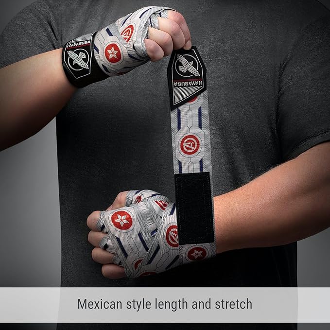 Hayabusa Marvel Hero Elite Mexican Style Boxing Hand Wraps for Men & Women
