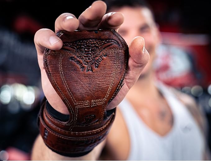 Cobra Grips PRO Weight Lifting Gloves Heavy Duty Straps Alternative Power Lifting Hooks for Deadlifts Adjustable Neoprene Padded Wrist Support Bodybuilding