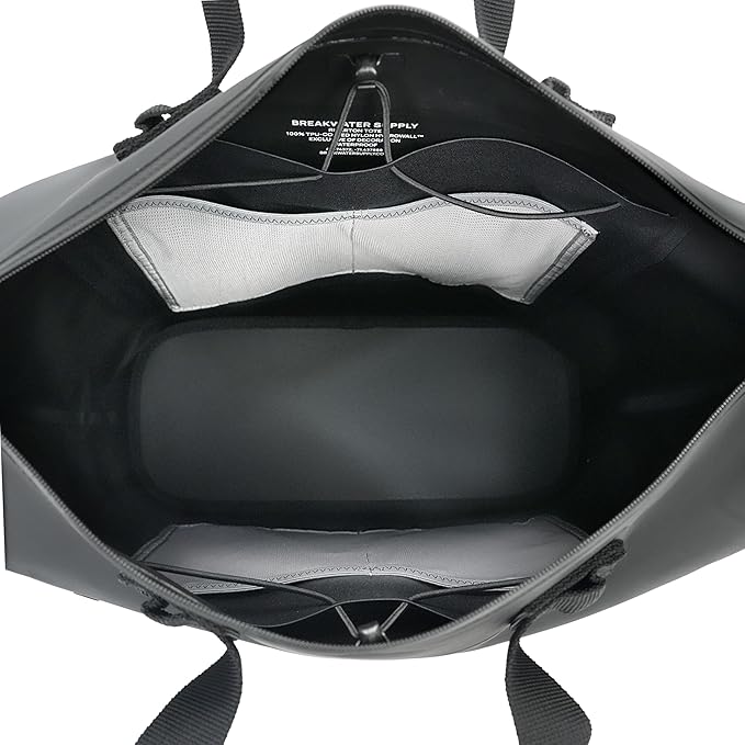 Breakwater Supply™ Waterproof Utility Tote Travel Bag with Shoulder Strap & Zipper | IP68 Ocean-Grade | Sandproof | Riverton