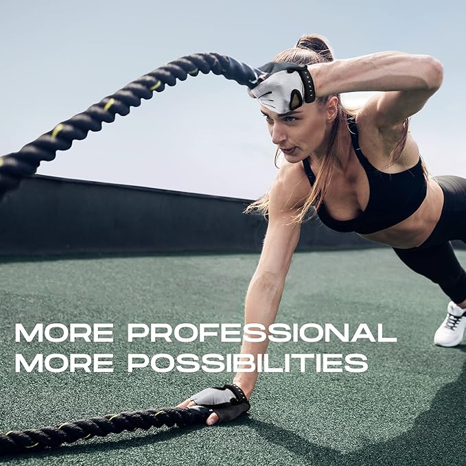 LIFECT Essential Breathable Workout Gloves, Weight Lifting Fingerless Gym Exercise Gloves with Curved Open Back, for Powerlifting, Women and Men