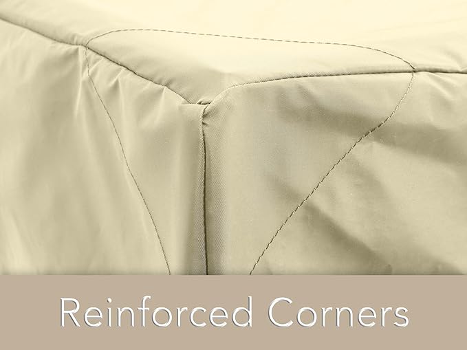 Covermates Upright Ping Pong Table Cover - Indoor/Outdoor Tennis Covers, Heavy Duty Water-Resistant for Foldable Kettler Table, Elite 300D Polyester, 60W x 28D x 60H, Khaki