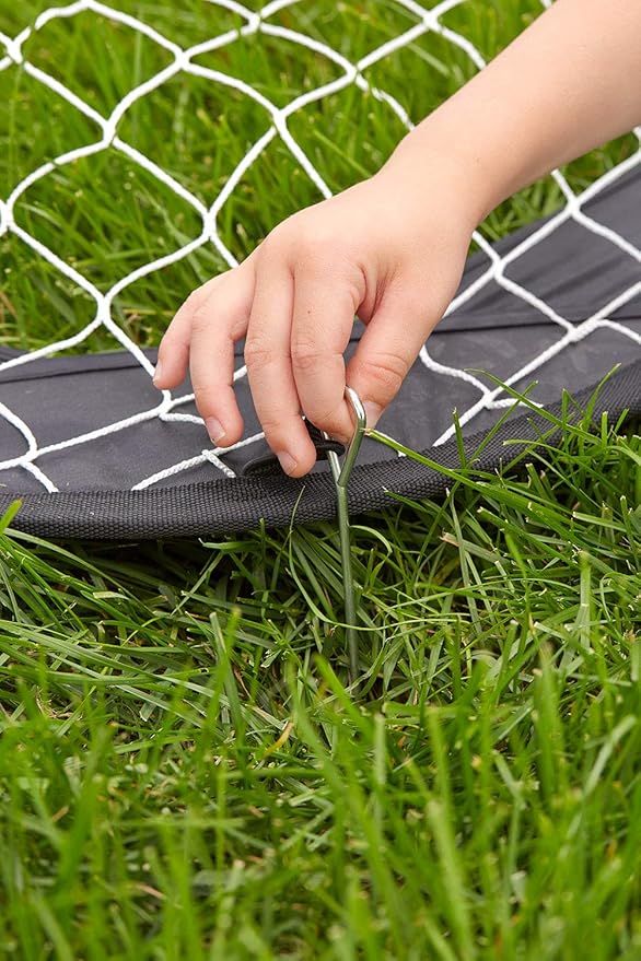 Kidodo Portable Soccer Goal Net Set - Pop Up Training Soccer Goals for Backyard - Indoor or Outdoor Versions - Easy Assembly - Great for Kids and Adults