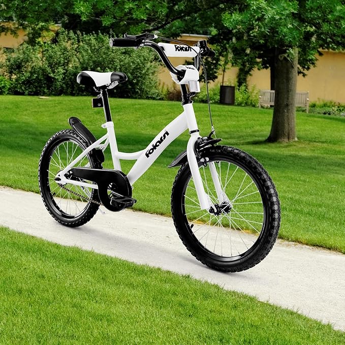 Kids Bike 14 16 18 Inch Bicycle for 3-9 Years Boys Girls Bike，Children's Bicycle with Bell Training Wheels, Multiple Colors