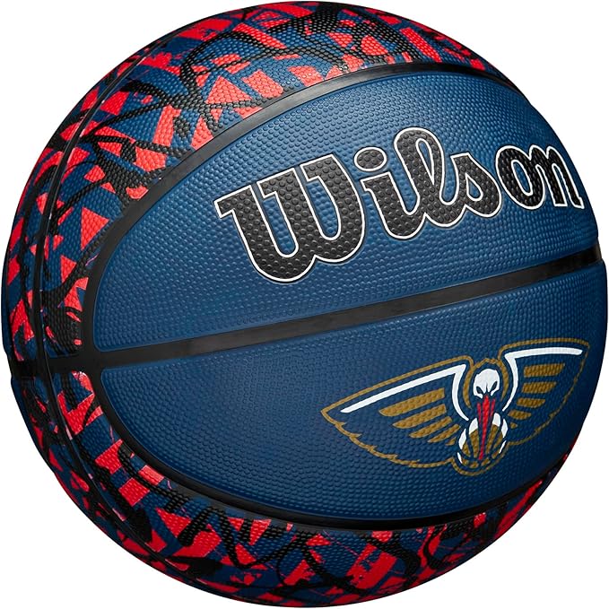 WILSON NBA Team Graffiti Basketballs - Size 7-29.5"