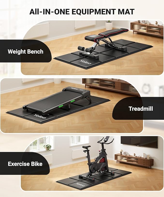 YOLEO 880LB Adjustable Weight Bench for Bench Press, MAX Foldable Weight Bench with Bench Press Stand/Extended Head for Home Gym/Full Body Workout 90 Degree Workout Bench User 6'56''(Max Version)