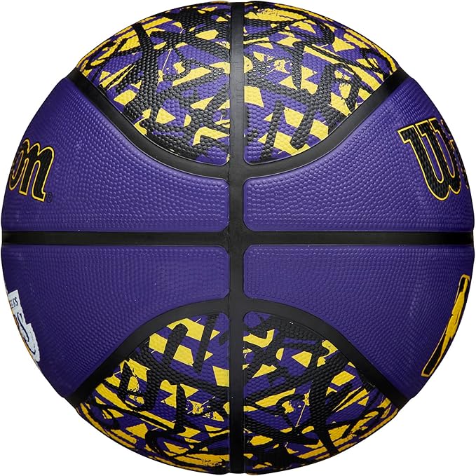 WILSON NBA Team Graffiti Basketballs - Size 7-29.5"