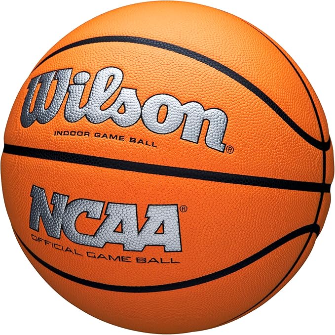 WILSON NCAA Evo NXT Official Indoor Game Basketballs - Sizes 6 and 7