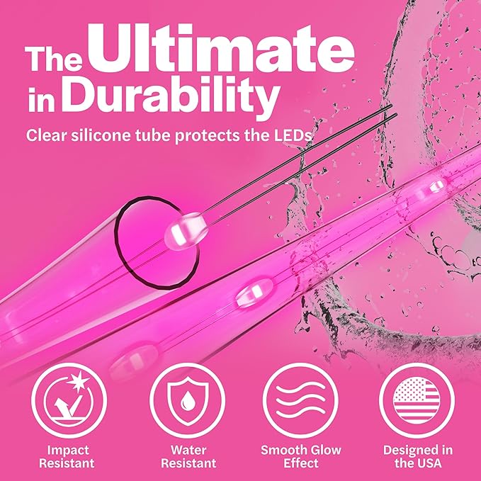 Brightz WheelBrightz LED Bike Wheel Lights - 2025 Edition with Superior Straps & LED-Weatherproof Shield! 14 Colors - Unmatched Durability, Visibility & 48+ Hours of Dazzling Illumination