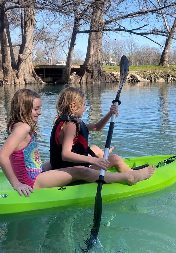 Kids Kayak Paddle for River Tubing and Water Adventures | Double-Sided Oars Ideal for Young Paddlers or on River Runs, Lakes, and Streams | Lightweight, Easy-to-Use