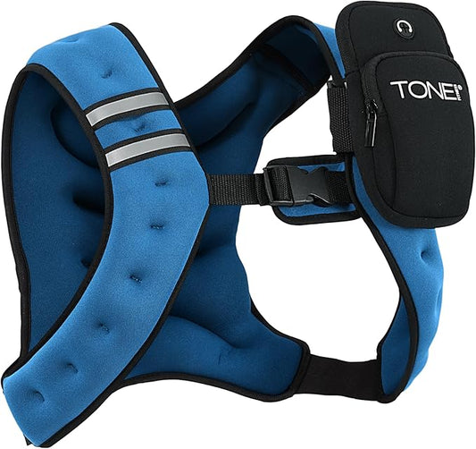 Tone Fitness Weighted Vest | 8lb or 12lb | Multiple Options