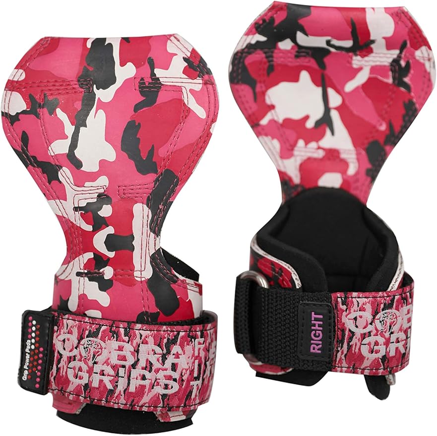 Cobra Grips PRO Weight Lifting Gloves Heavy Duty Straps Alternative Power Lifting Hooks for Deadlifts Adjustable Neoprene Padded Wrist Support Bodybuilding