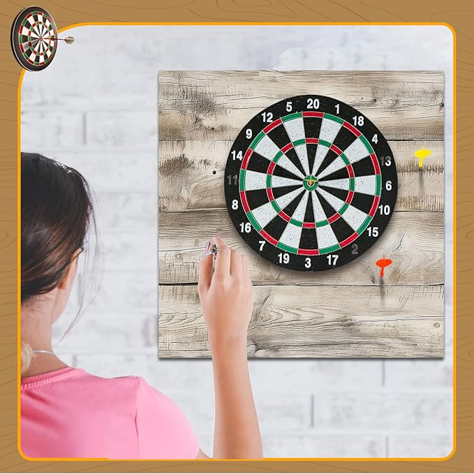 Felt Wood Grain Dart Board Wall Protectors Square Dart Board Backing Tiles Dartboard Backboard Cork Backboard Alternative