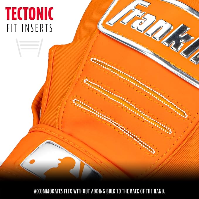 Franklin Sports MLB Baseball Batting Gloves - CFX Pro Adult + Youth - Baseball + Softball - Multiple Sizes + Colors