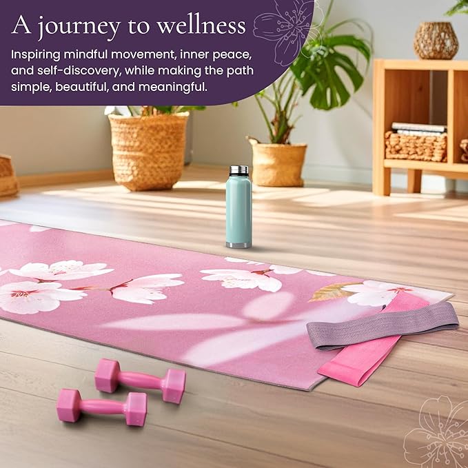 Non Slip Hot Yoga Mat Towel for Yoga | Silicone Grip with Quick Drying Super Absorbent Technology | Multi-Purpose Performance Yoga Towel Mat Measures 26.5" X 72" | Ideal for All Workouts