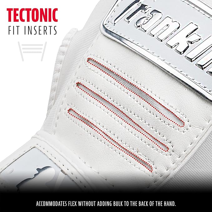 Franklin Sports MLB Baseball Batting Gloves - CFX Pro Adult + Youth - Baseball + Softball - Multiple Sizes + Colors