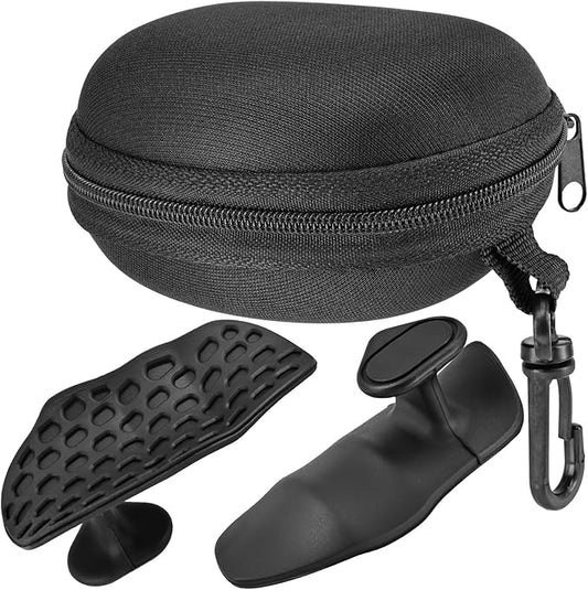 Yeebline 2 Pack Gym Grips Weight Lifting Grips, Ergonomics Workout Rubber Fingerless Anti-Slip Rypt Grip Hand Protector Gloves for Exercise, Weight Lifting, Dumbbell