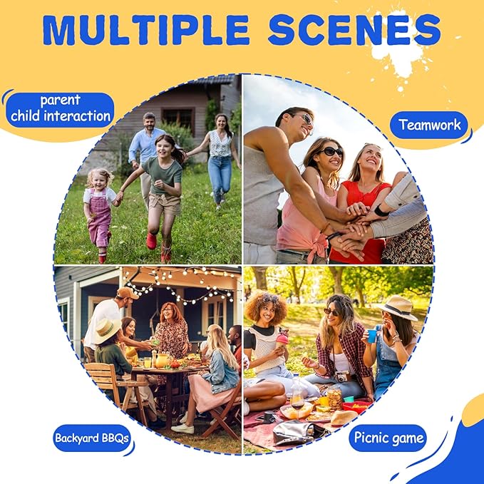 Granny Pants Yard Game, Oversized Granny Pants Outdoor Games,Giant Stretchy Pants, Fun Tossing Games Props for Outdoor Parties, Group Gatherings, Adults and Family