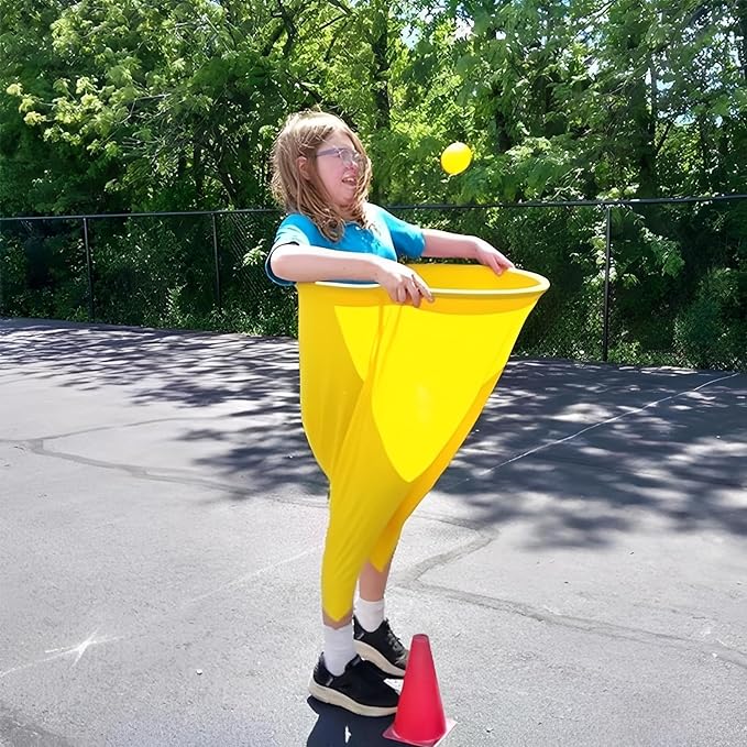 Granny Pants Yard Game, 2025 New Granny Pants Outdoor Game with Bouncy Balls, Giant Outdoor Games for Adults and Family, Funny Party Yard Games