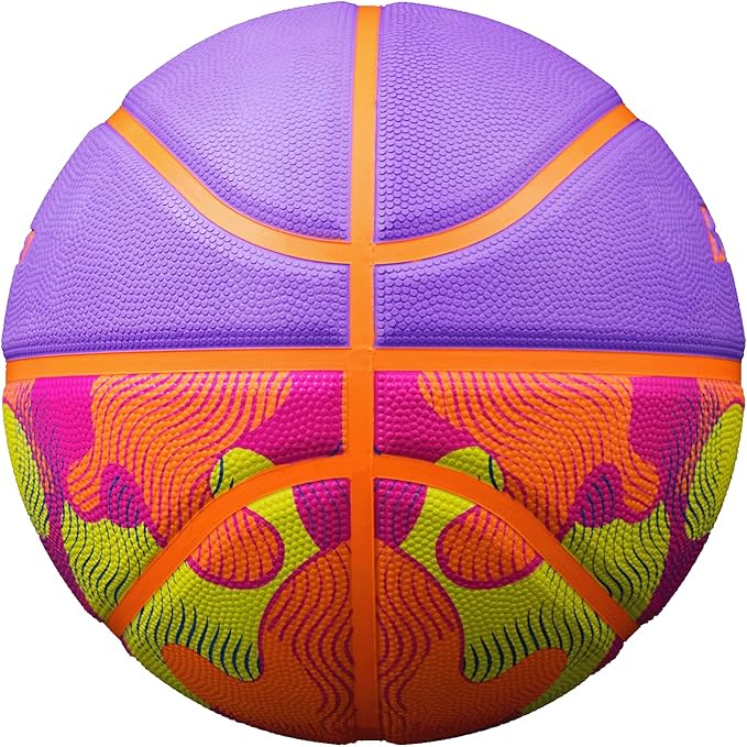 Baden | Legend Lifestyle Collection | Fun Design Outdoor Rubber Game Basketball | Youth & Adult Size 5,6,7