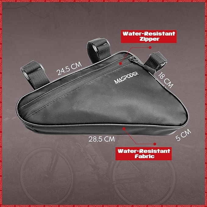 Bike Tool Kit, Repair Kit with 44 in 1 Multitool, Frame Bag, Mini Pump, Spoke Wrench, Tire Lever Patches Bicycle Accessories Set for Adult Bikes Road Mountain MTB