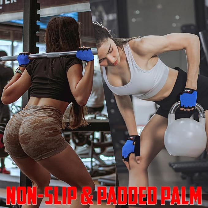 ZRIX Breathable Workout Gloves for Women, Weight Lifting Gloves for Gym, Cycling, Exercise, Fitness and Training, with Excellent Grip and Cushion Pads