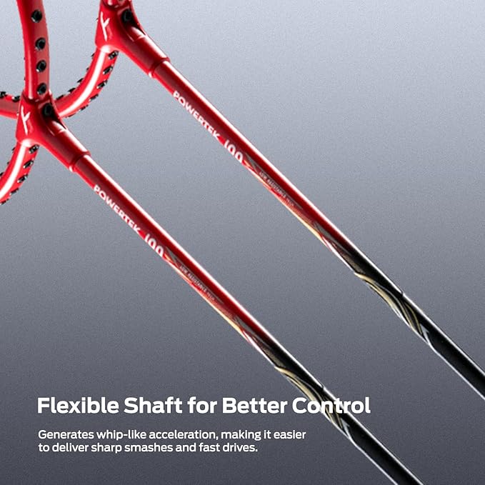 POWERTEK 100 (Set of 2) Badminton Racket with Full Cover