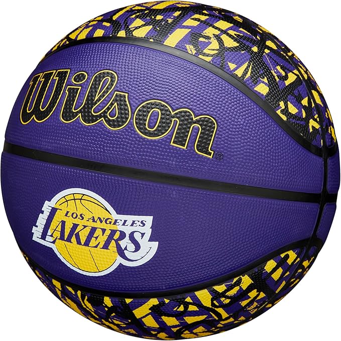 WILSON NBA Team Graffiti Basketballs - Size 7-29.5"