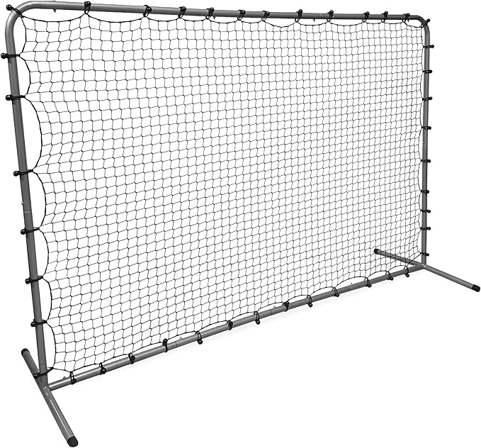 Trigon Sports Soccer Rebounder Net, 6’ x 9’ Bounce Back Net Soccer Goals for Backyard, Easy Setup, Kick Back Trainer for Passing, Ball Control & Volley Practice for Kids, Teens & Adults