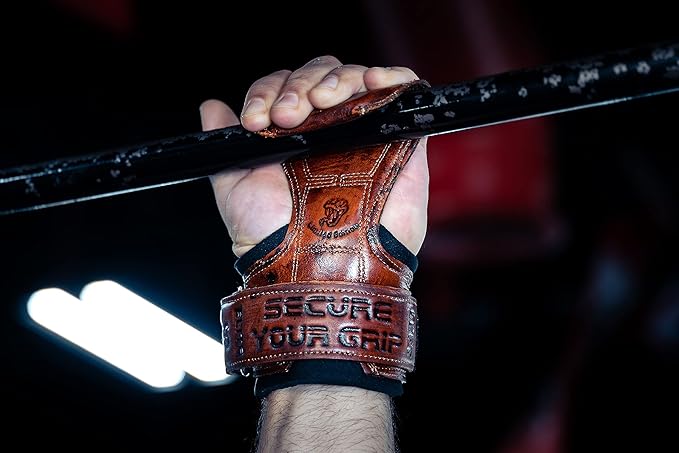 Cobra Grips PRO Weight Lifting Gloves Heavy Duty Straps Alternative Power Lifting Hooks for Deadlifts Adjustable Neoprene Padded Wrist Support Bodybuilding