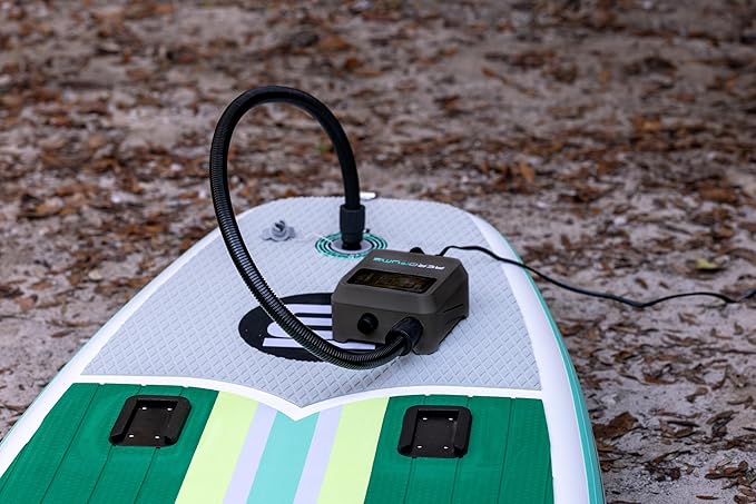 BOTE Universal Water Toys Paddle Board Kayak Inflation Air Pump AeroPump Mini 12 Volt Portable