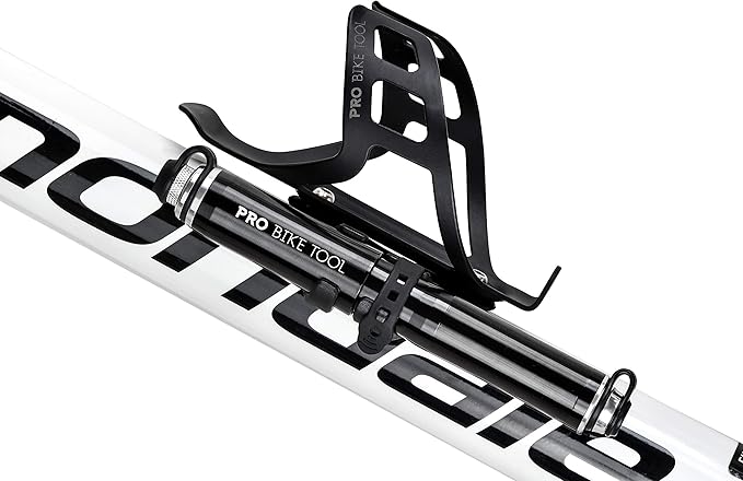 Pro Bike Tool Mini Bike Pump - Compact and Portable Bicycle Tire Pump for Fast Inflation - Compatible with Presta and Schrader Valves - Lightweight and Durable Design - Essential Bicycle Accessories